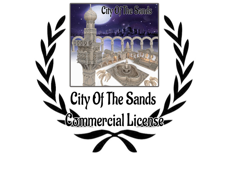 City Of The  Sands Commercial License