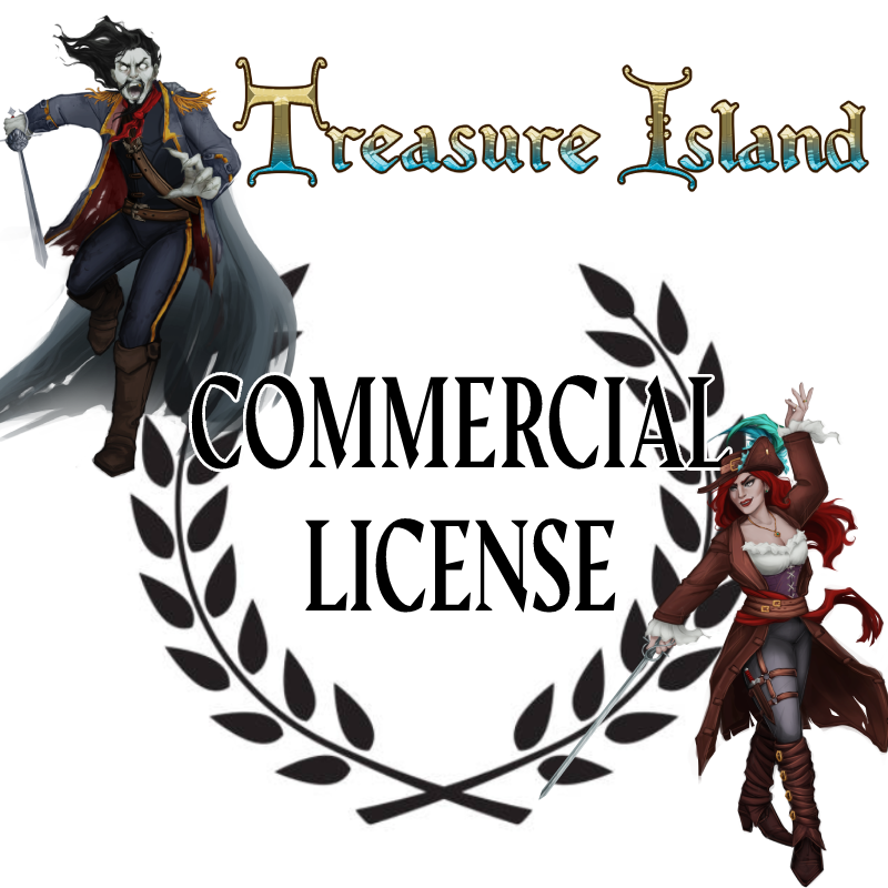 Treasure Island - Commercial License